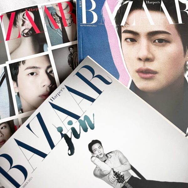 바자 Bazaar Korea 2024.9 (표지 : BTS 진) <br> [Bazaar Korea 2024.9 (Cover: BTS Jin)] <br> Cover Type (A / B / C)