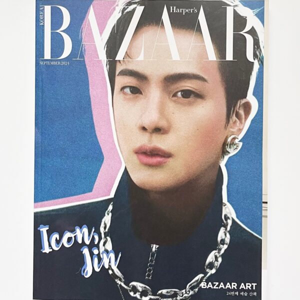 바자 Bazaar Korea 2024.9 (표지 : BTS 진) <br> [Bazaar Korea 2024.9 (Cover: BTS Jin)] <br> Cover Type (A / B / C) - Image 4