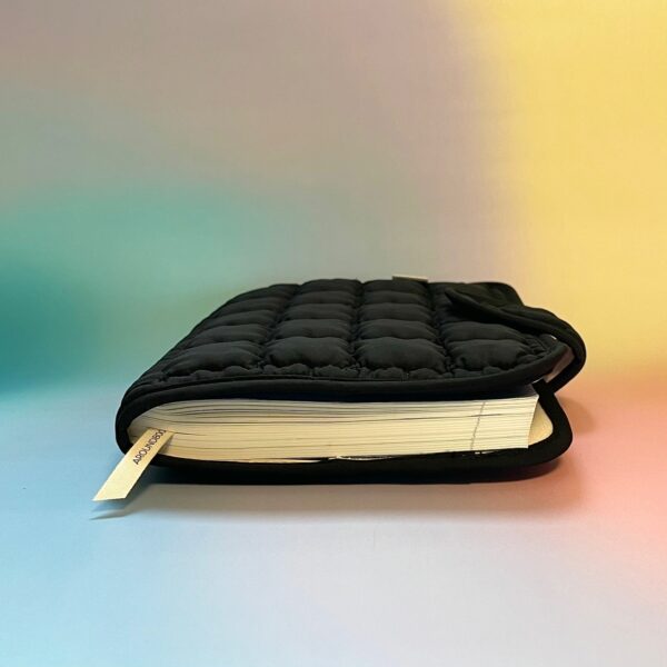 Shirring Quilted Fabric Book Cover [for B6-sized / A5-sized Book] - Image 6