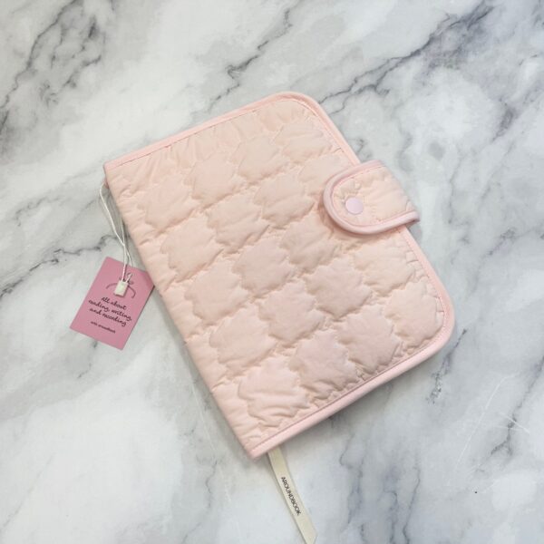 Shirring Quilted Fabric Book Cover - Image 5