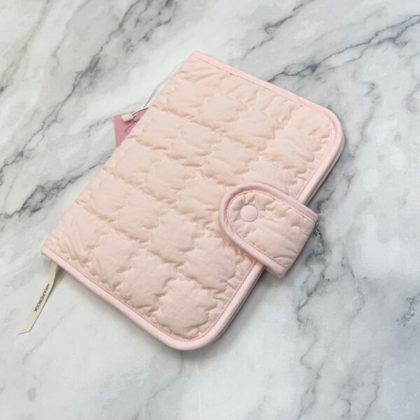 Shirring Quilted Fabric Book Cover - Image 3