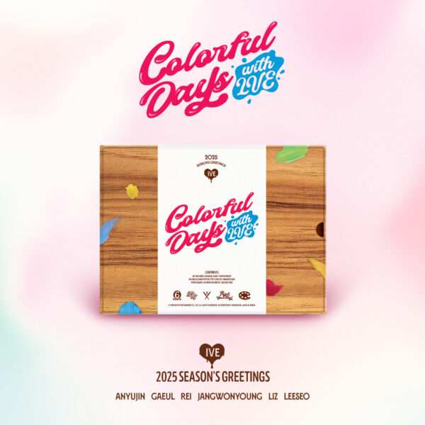 [Pre-order] (STARSHIP SQUARE POB) IVE 2025 SEASON’S GREETINGS : Colorful Days with IVE