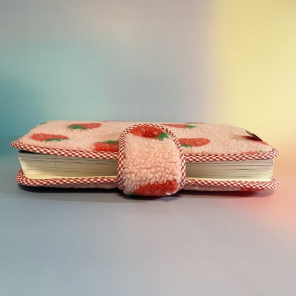 Strawberry Milk Fabric Book Cover [for B6-sized / A5-sized Book] - Image 6