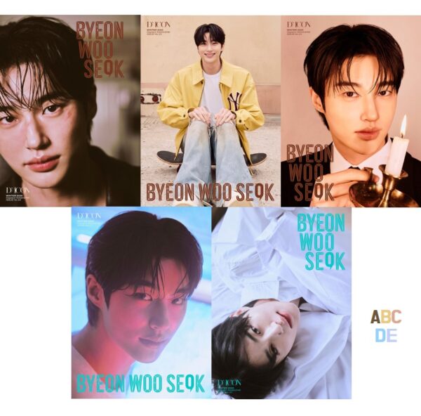 [Pre-order] DICON VOLUME N°23 BYEON WOO SEOK : A~E-TYPE