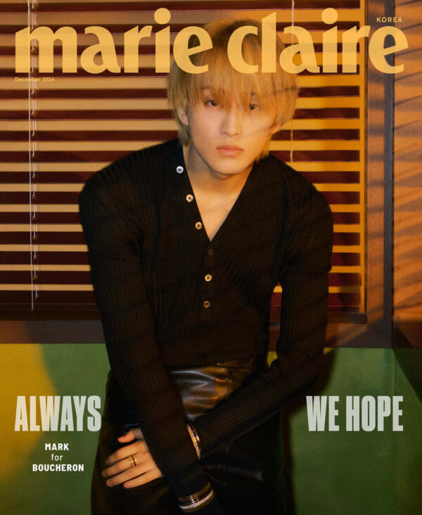 [Pre-order] 마리끌레르 Marie Claire 2024.12 (Cover: NCT Mark, Cover Type A/B/C) - Image 4