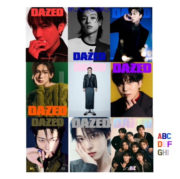 [Pre-order] Dazed & Confused Korea December 2024 (Covers: ATEEZ, Cover Types: A/B/C/D/E/F/G/H/I)