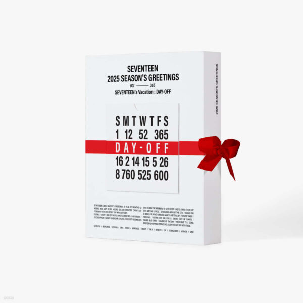 [Pre-order] (YES24 POB) SEVENTEEN 2025 SEASON’S GREETINGS