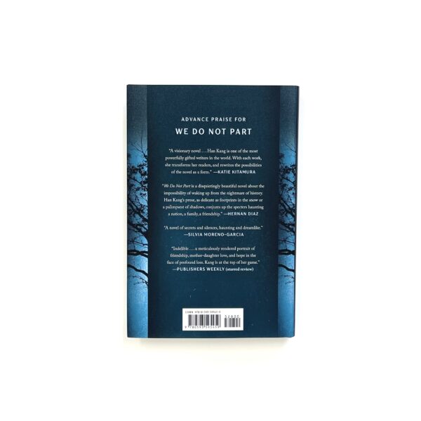 [We Do Not Part (Hardcover)] <br> 작별하지 않는다 English Edition - Image 2