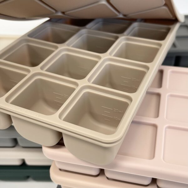 [Made in Korea] [Diar - Korea Premium Living Brand] Platinum Silicone Ice Cube Tray L Size (15 Cubes) - Image 5