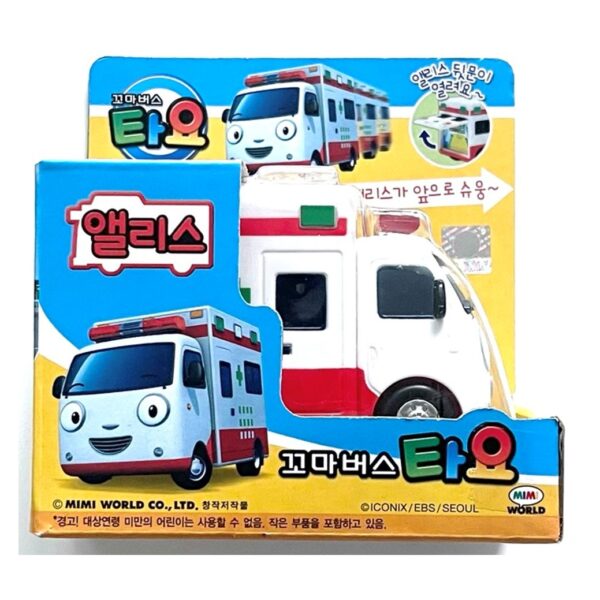 TAYO the Little Bus Pull-Back Toy Car Pull-back Action Car Vehicle Mini Car - Image 12