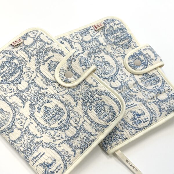 Toile de Jouy Fabric Book Cover - Image 2
