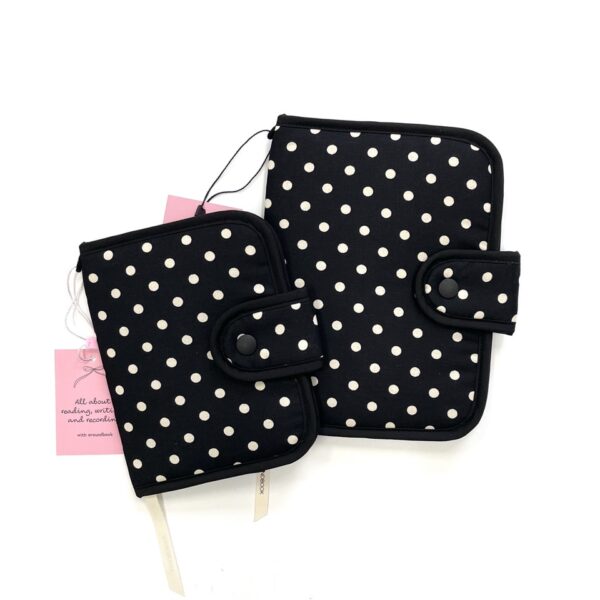 Classic Polka Dot Fabric Book Cover