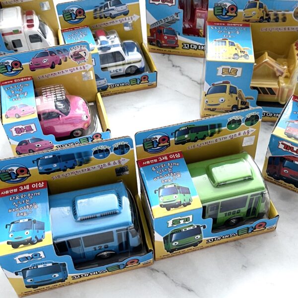 TAYO the Little Bus Pull-Back Toy Car Pull-back Action Car Vehicle Mini Car - Image 3
