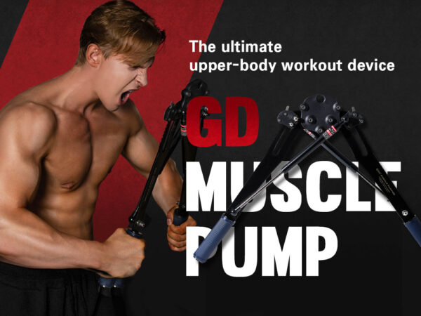 GD MUSCLE PUMP AUTO Upper Body Exerciser Workout Device Chest Expander (15~40kg Adjustable) - Image 2