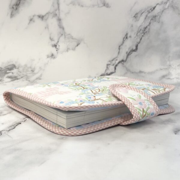 Sweet Ribbon Fabric Book Cover Diary Cover - Image 5