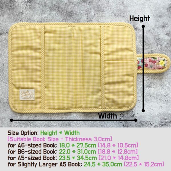 Fruits Basket Fabric Book Cover Diary Cover - Image 4