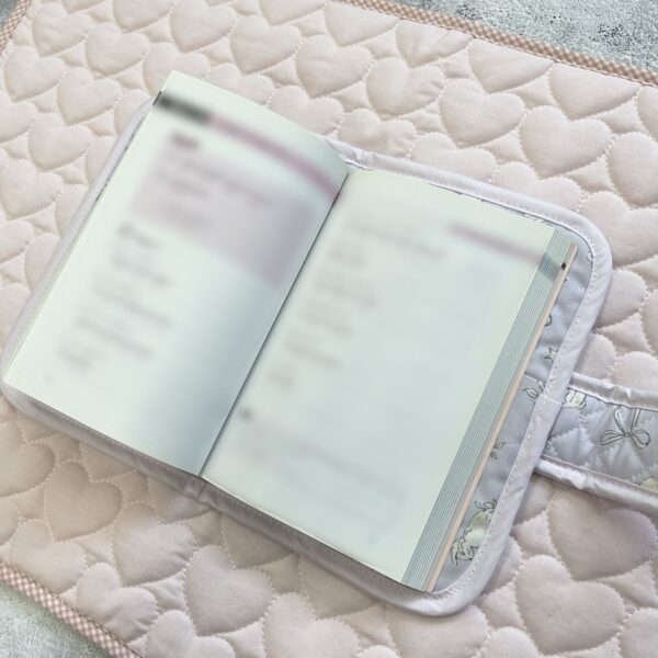 Petit Mignon Fabric Book Cover Diary Cover - Image 3