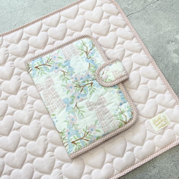 Sweet Ribbon Fabric Book Cover Diary Cover - Image 2