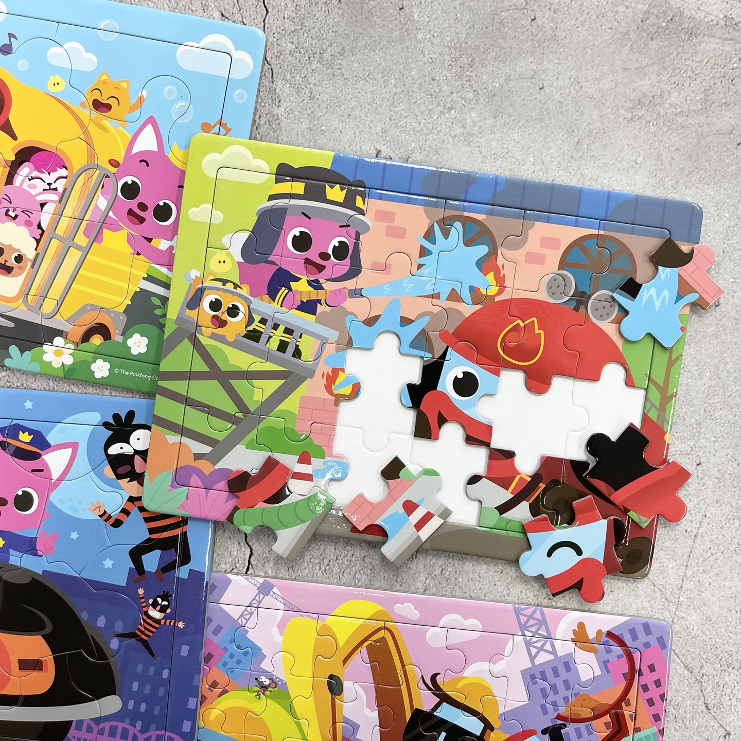 New Pinkfong Bag Puzzle: Baby Shark / Pinkfong / Car - Image 2