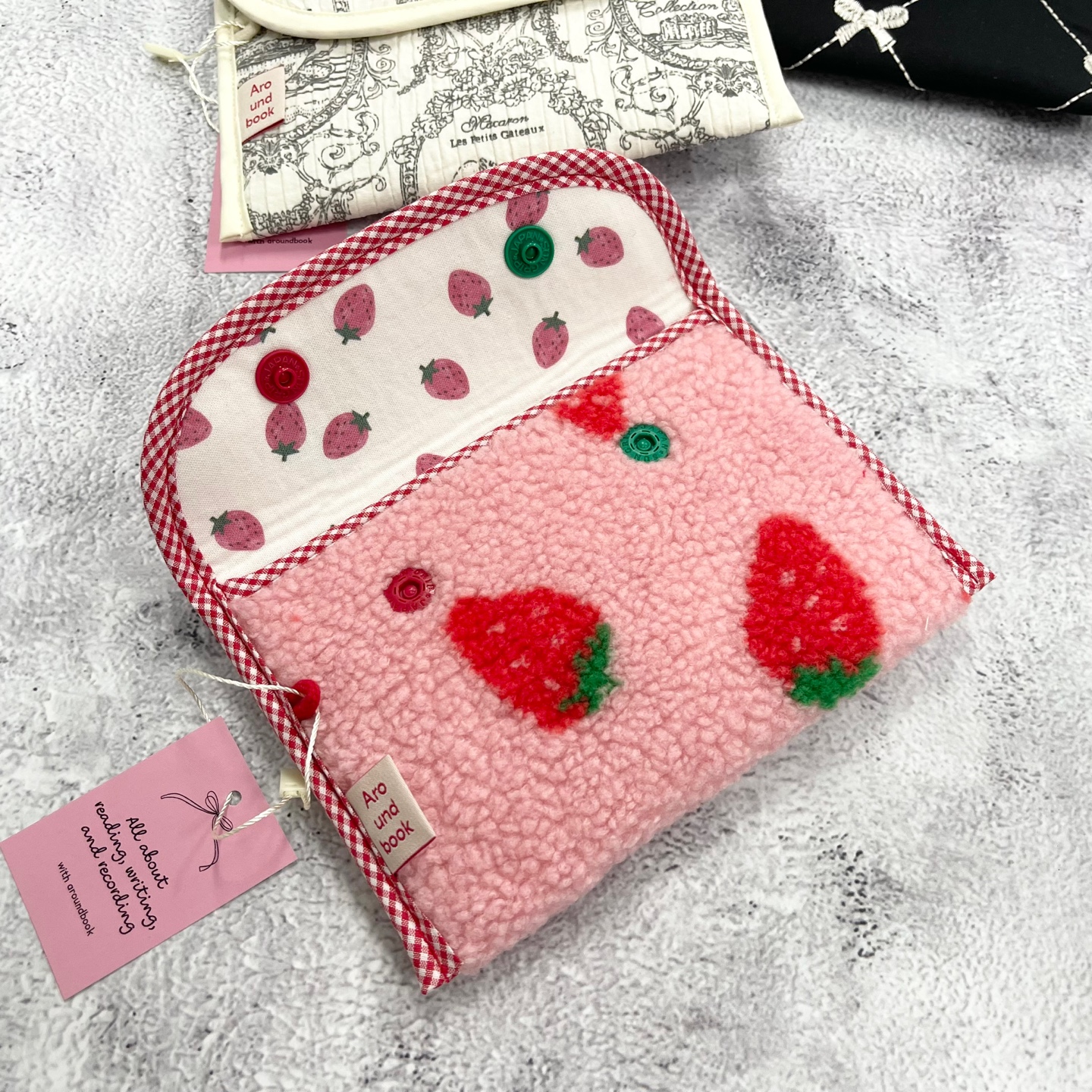 AROUNDBOOK Passport Holder Small Wallet Passport Cover Money Pouch - Image 3